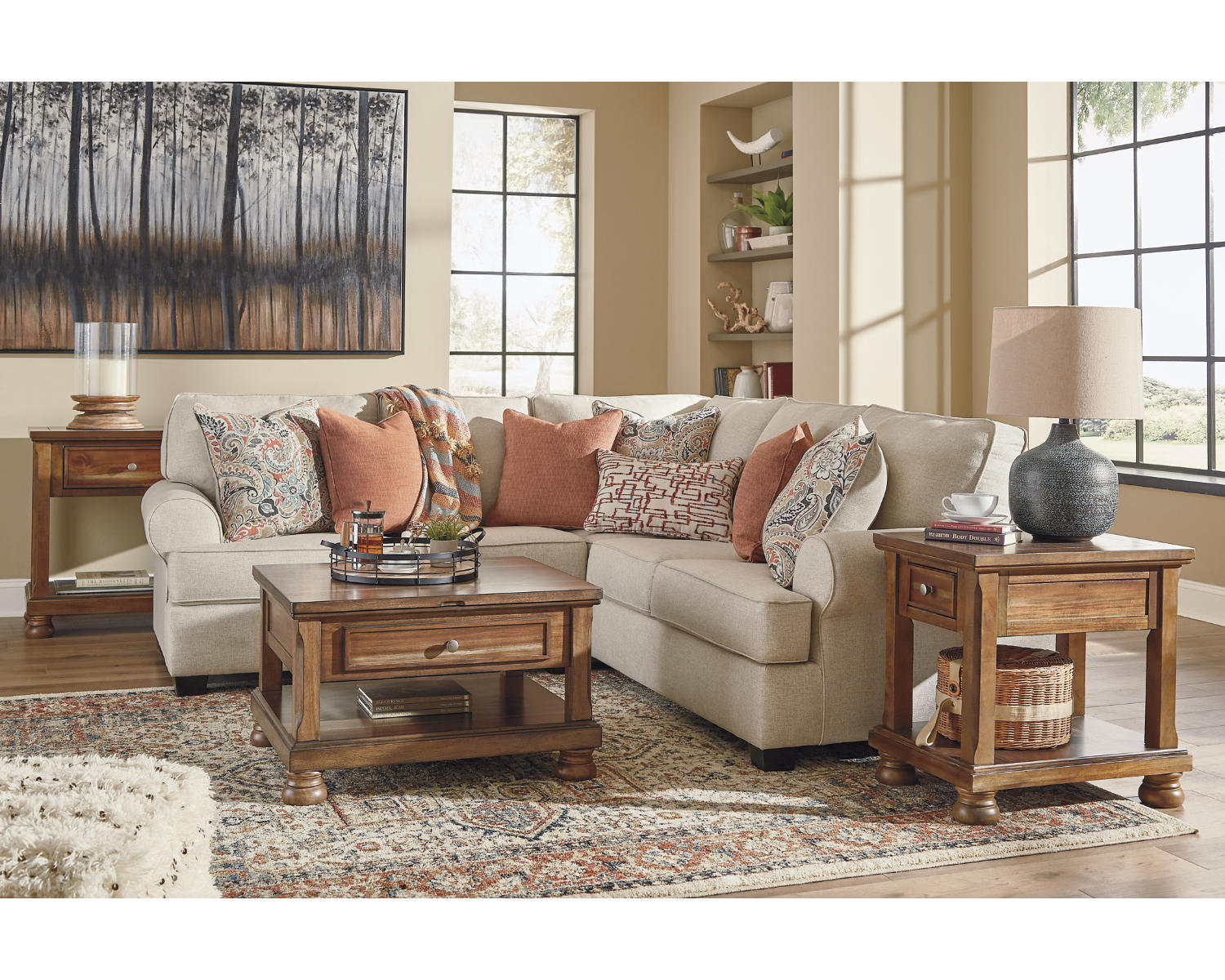 Amici 2-Piece Sectional