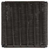 Silla de bar McKinley de ratán sintético marrón (juego de 2)