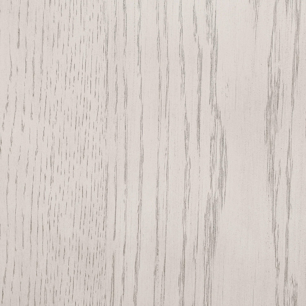 Mesa de comedor Kirby de 71 pulgadas con hojas extensibles, rústica, color blanco roto
