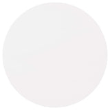 Mesa de comedor redonda Breckenridge de 40 pulgadas en blanco mate