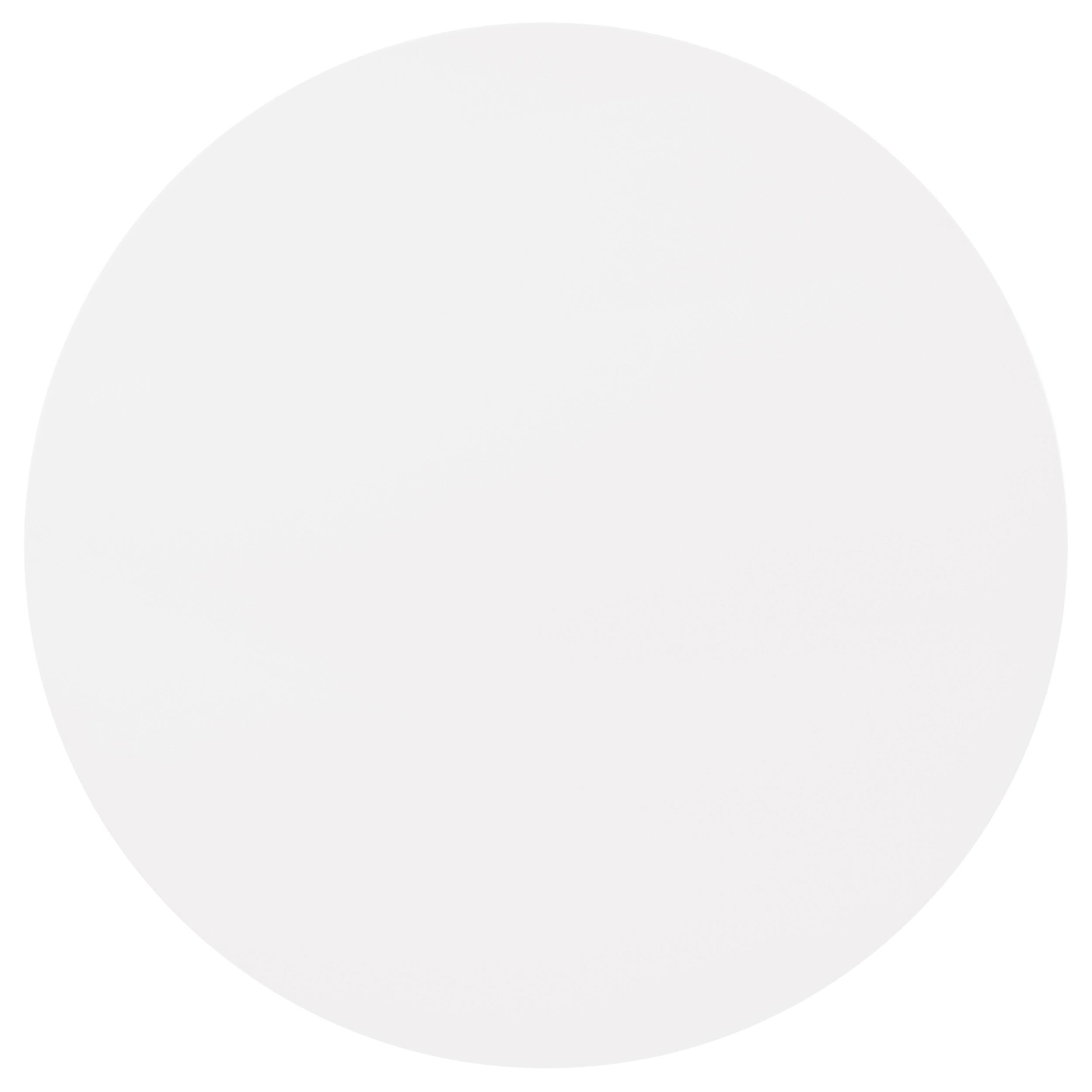 Breckenridge Round 40-inch Round Dining Table Matte White