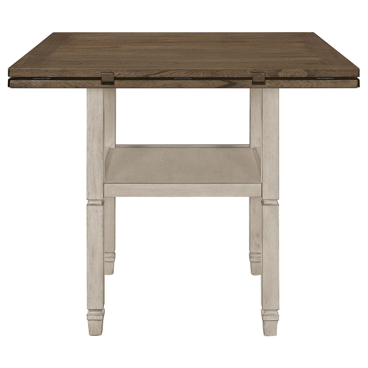 Sarasota 60-inch Extension Counter Dining Table Rustic Cream