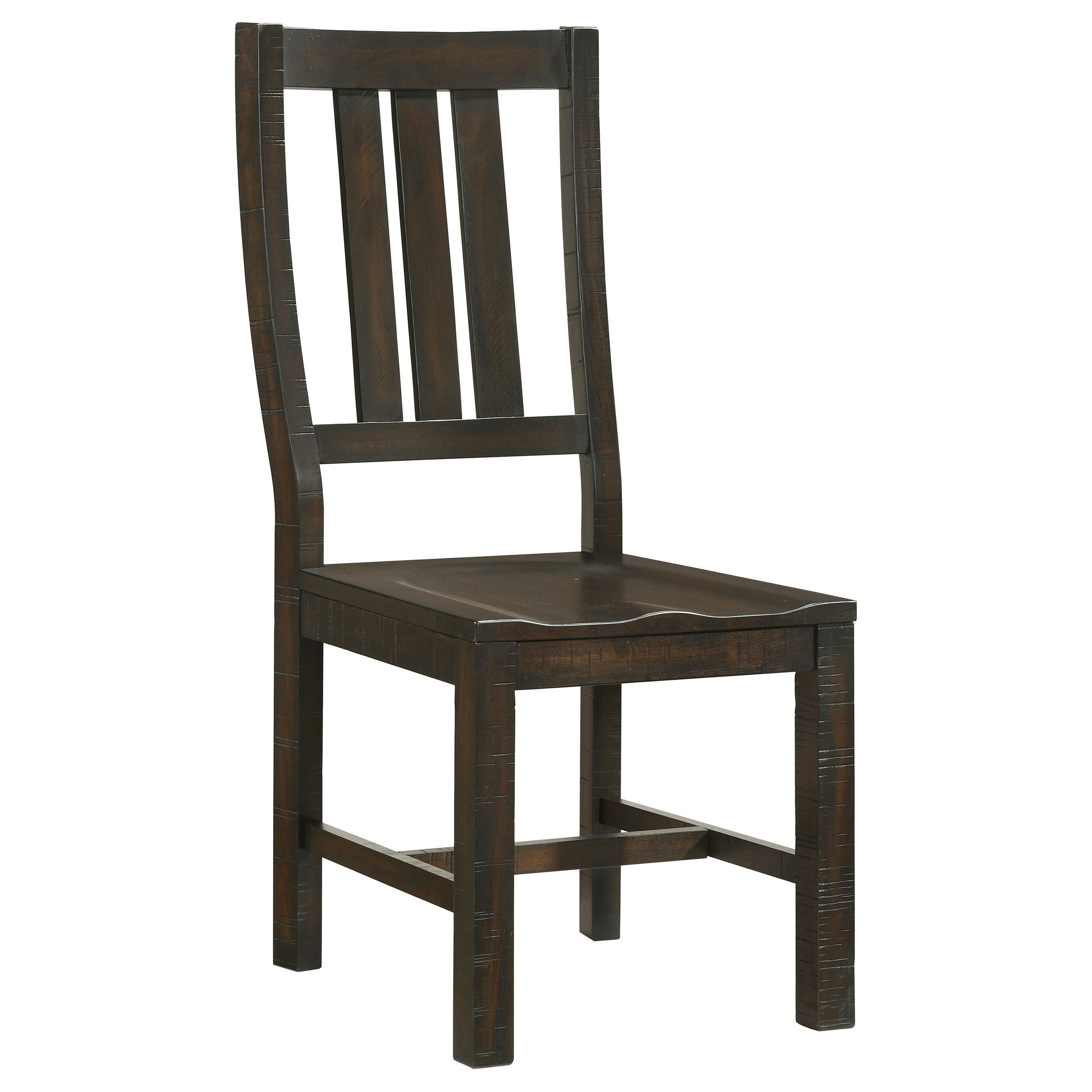 Calandra Wood Dining Side Chair Vintage Java (Set of 2)