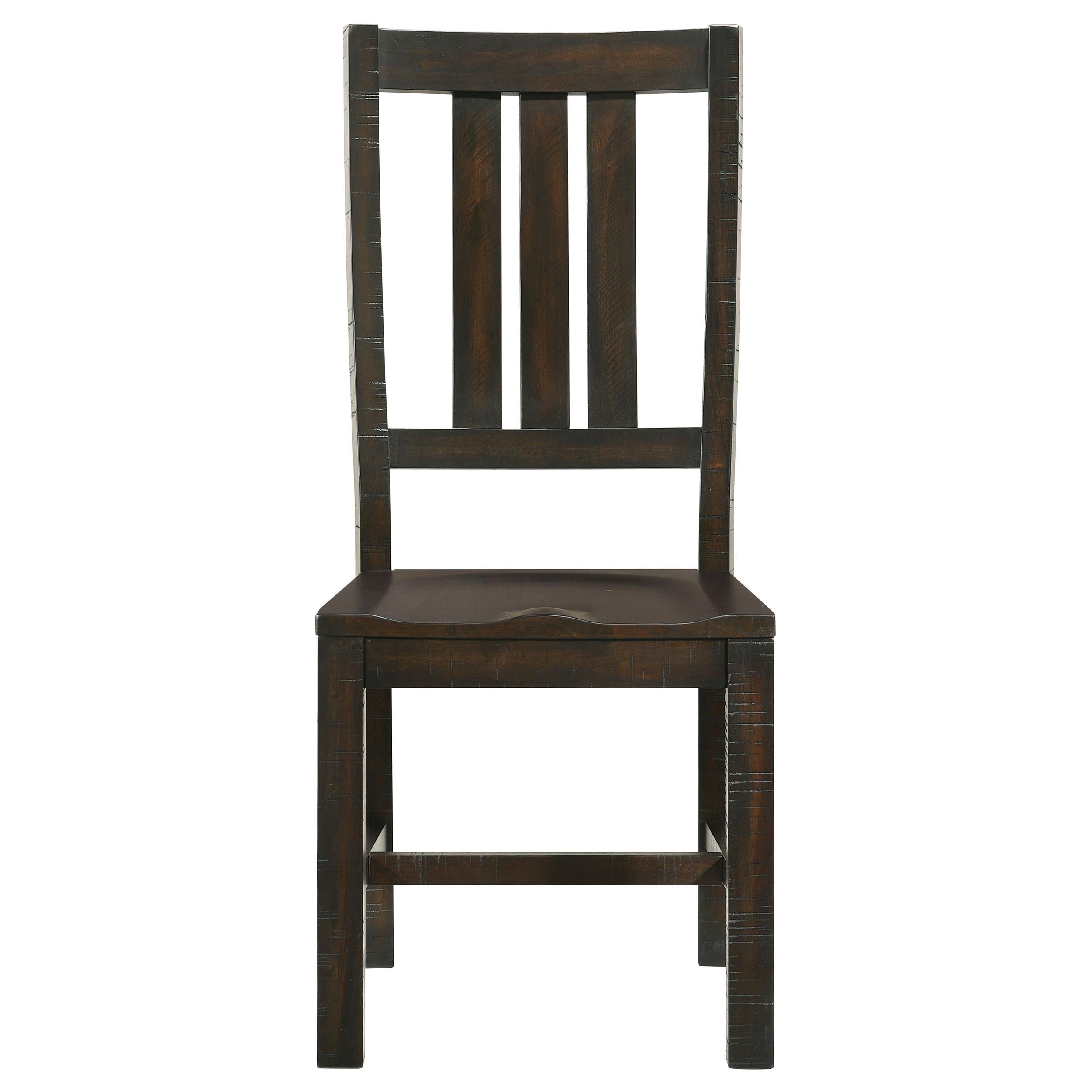 Calandra Wood Dining Side Chair Vintage Java (Set of 2)