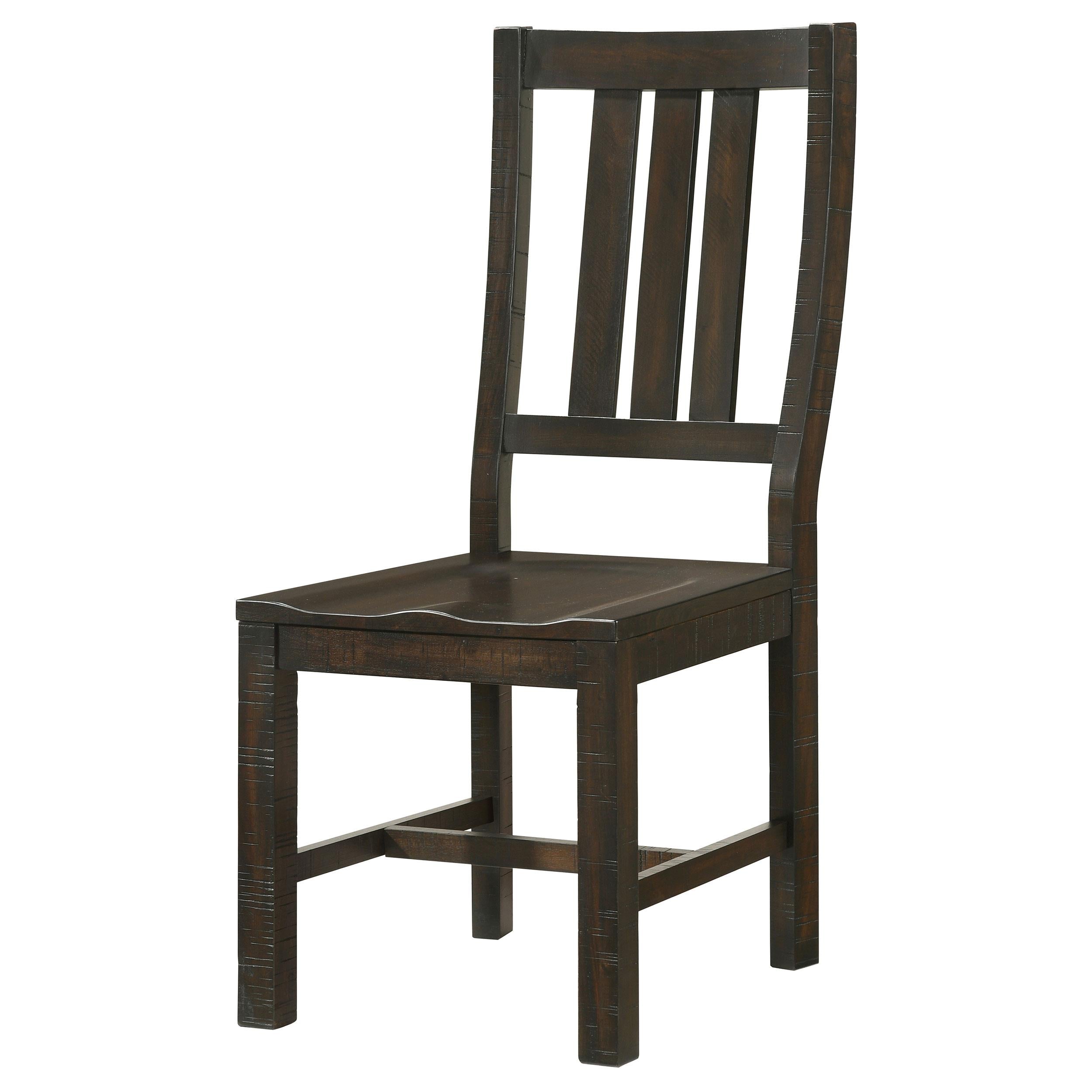 Calandra Wood Dining Side Chair Vintage Java (Set of 2)
