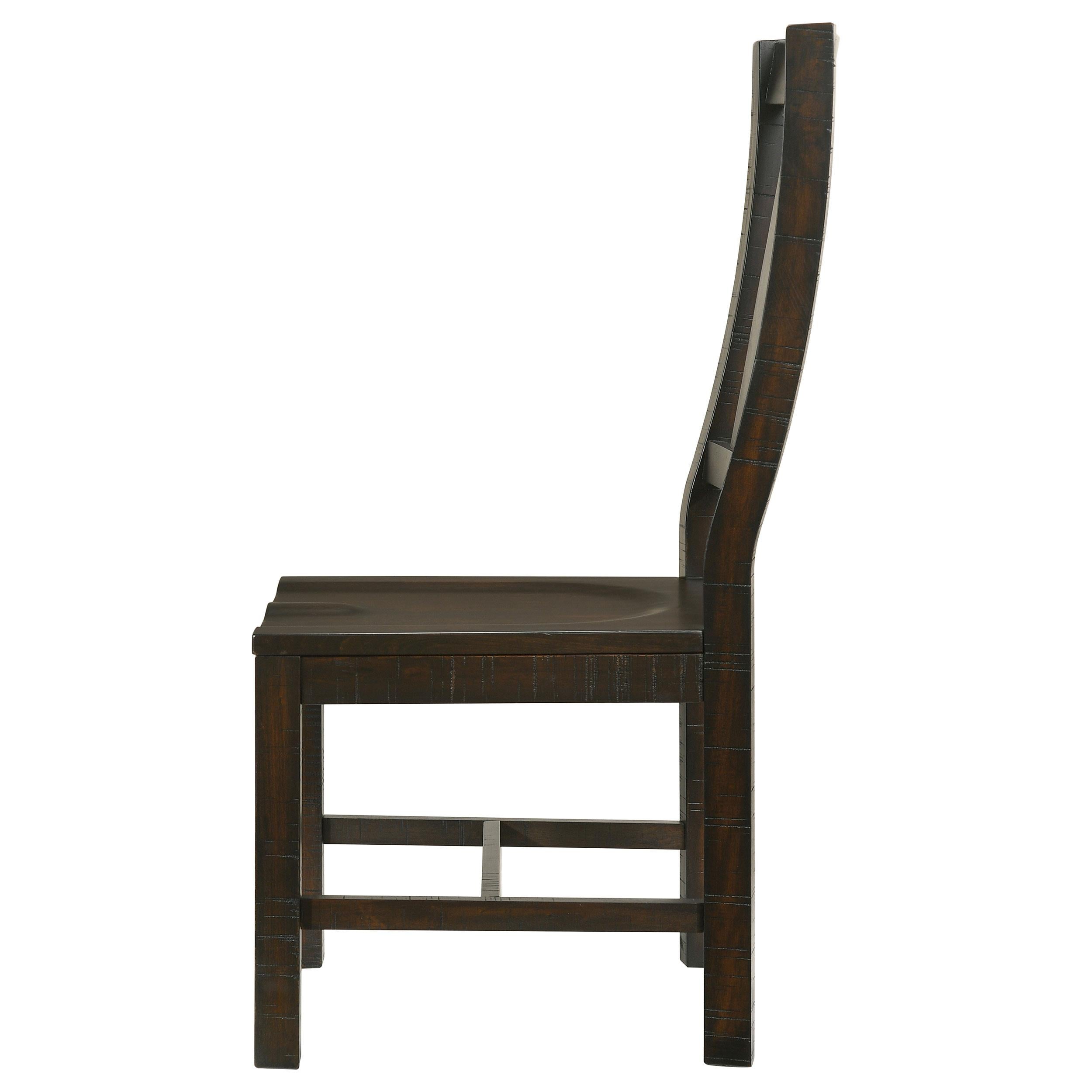 Calandra Wood Dining Side Chair Vintage Java (Set of 2)