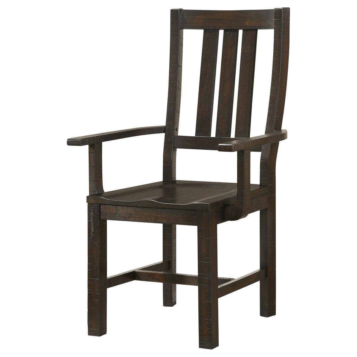 Silla de comedor de madera Calandra vintage Java (juego de 2)