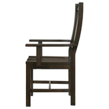 Silla de comedor de madera Calandra vintage Java (juego de 2)