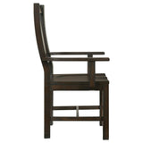 Silla de comedor de madera Calandra vintage Java (juego de 2)