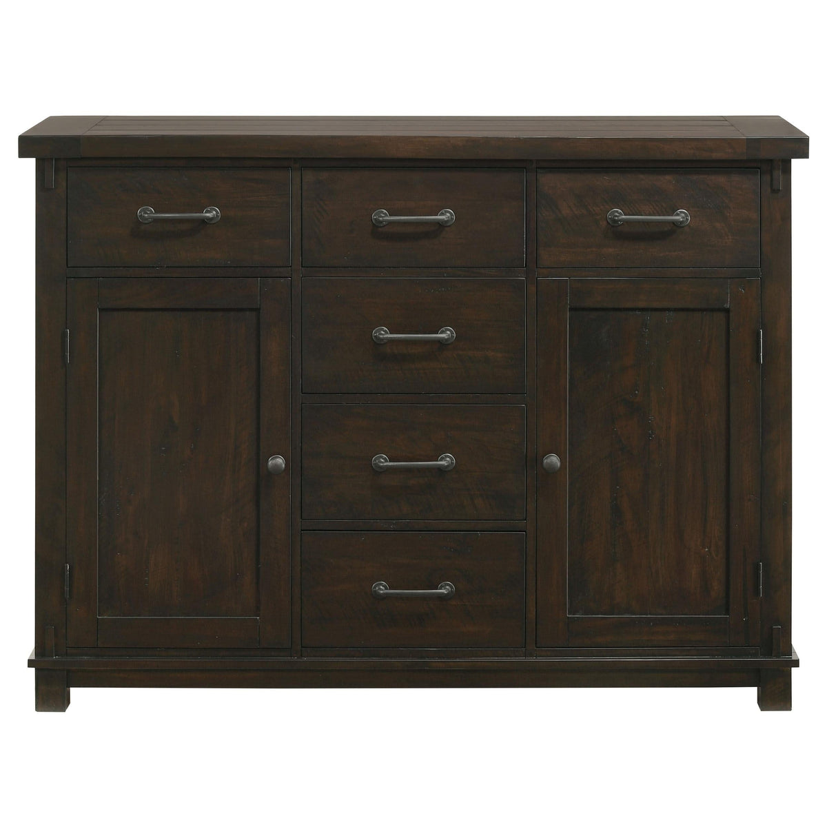 Aparador Calandra de 6 cajones, estilo buffet, estilo vintage Java