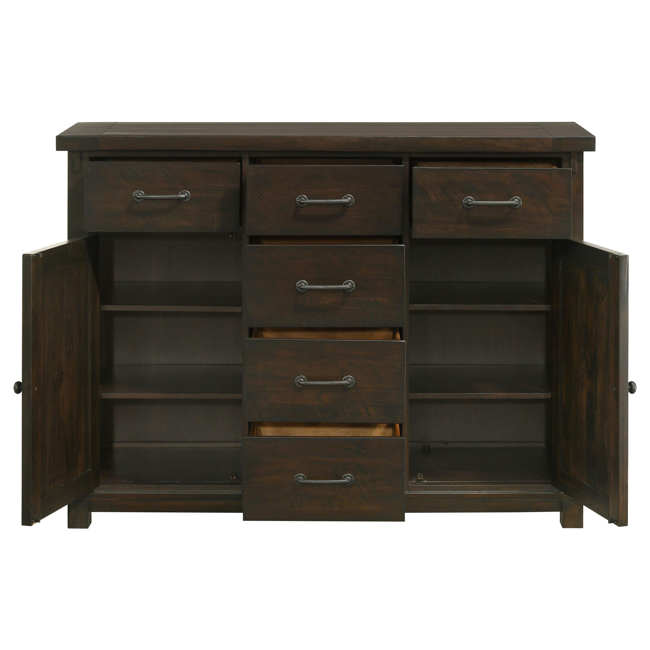 Calandra 6-drawer Sideboard Buffet Cabinet Vintage Java