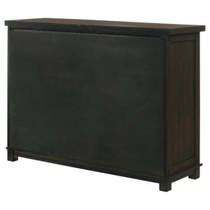 Aparador Calandra de 6 cajones, estilo buffet, estilo vintage Java