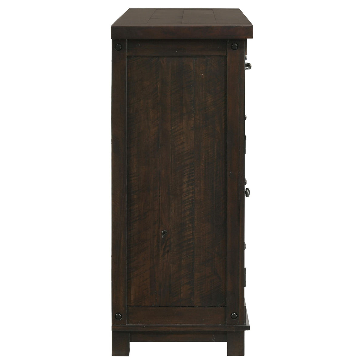 Aparador Calandra de 6 cajones, estilo buffet, estilo vintage Java