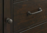 Aparador Calandra de 6 cajones, estilo buffet, estilo vintage Java