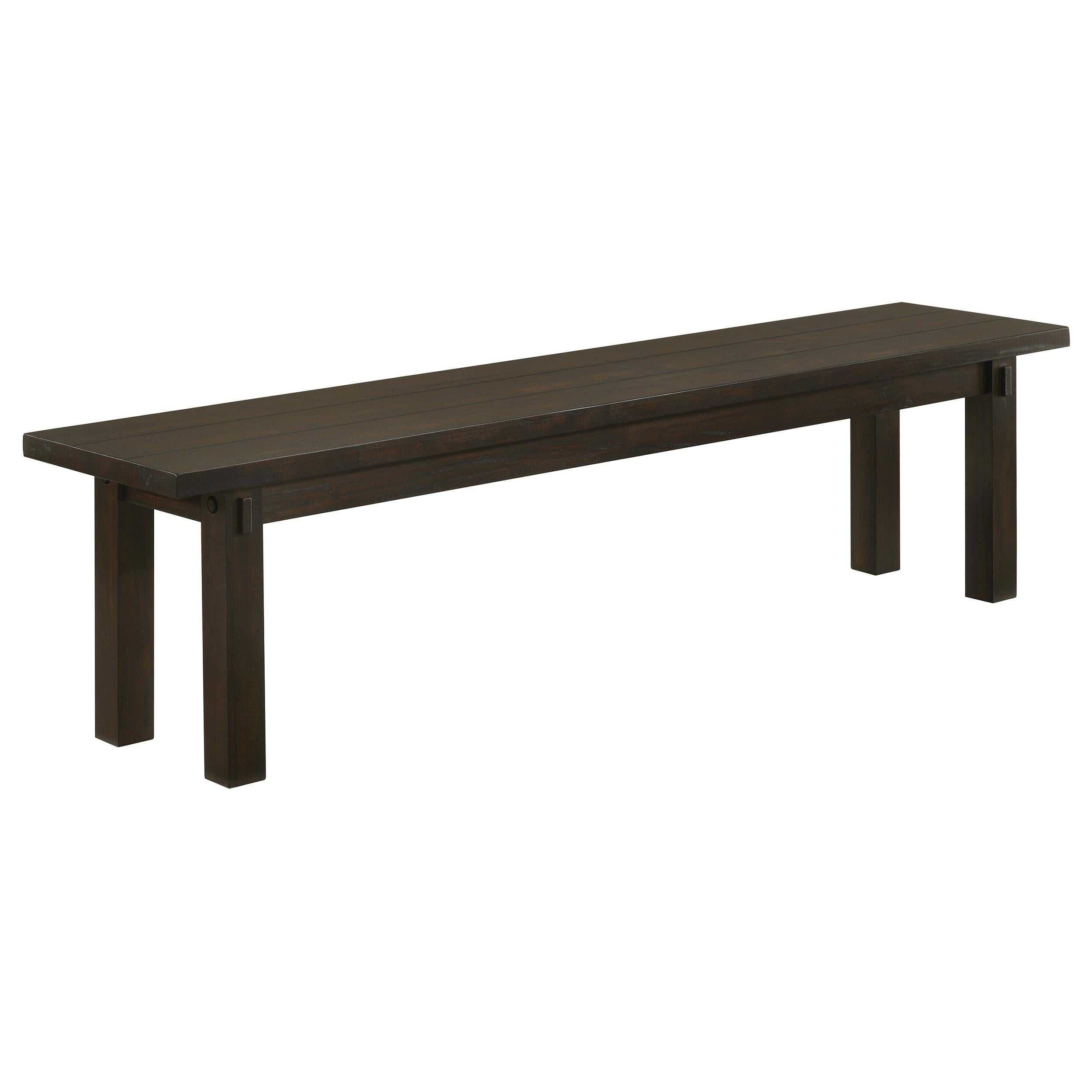 Calandra Wood Dining Bench Vintage Java