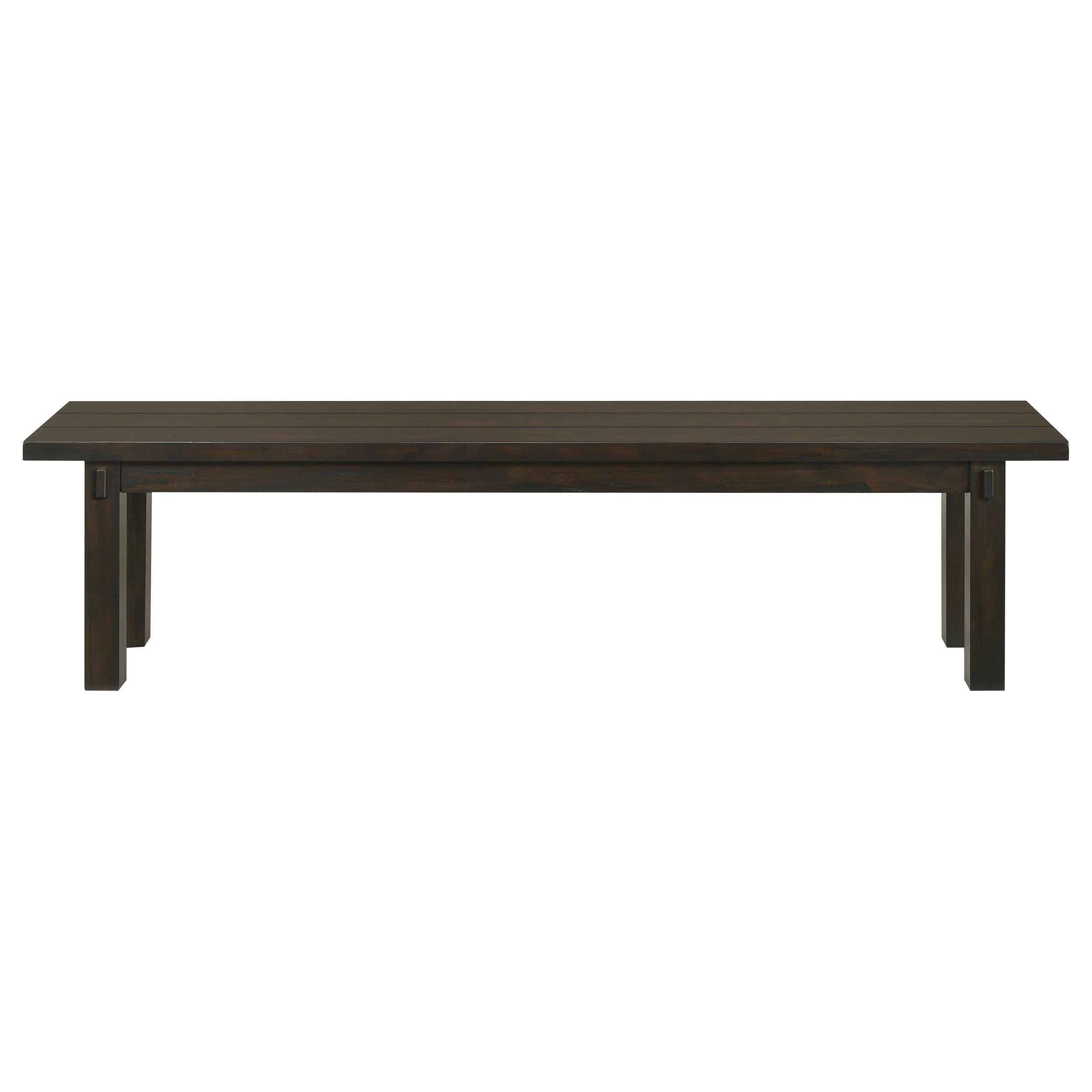 Calandra Wood Dining Bench Vintage Java