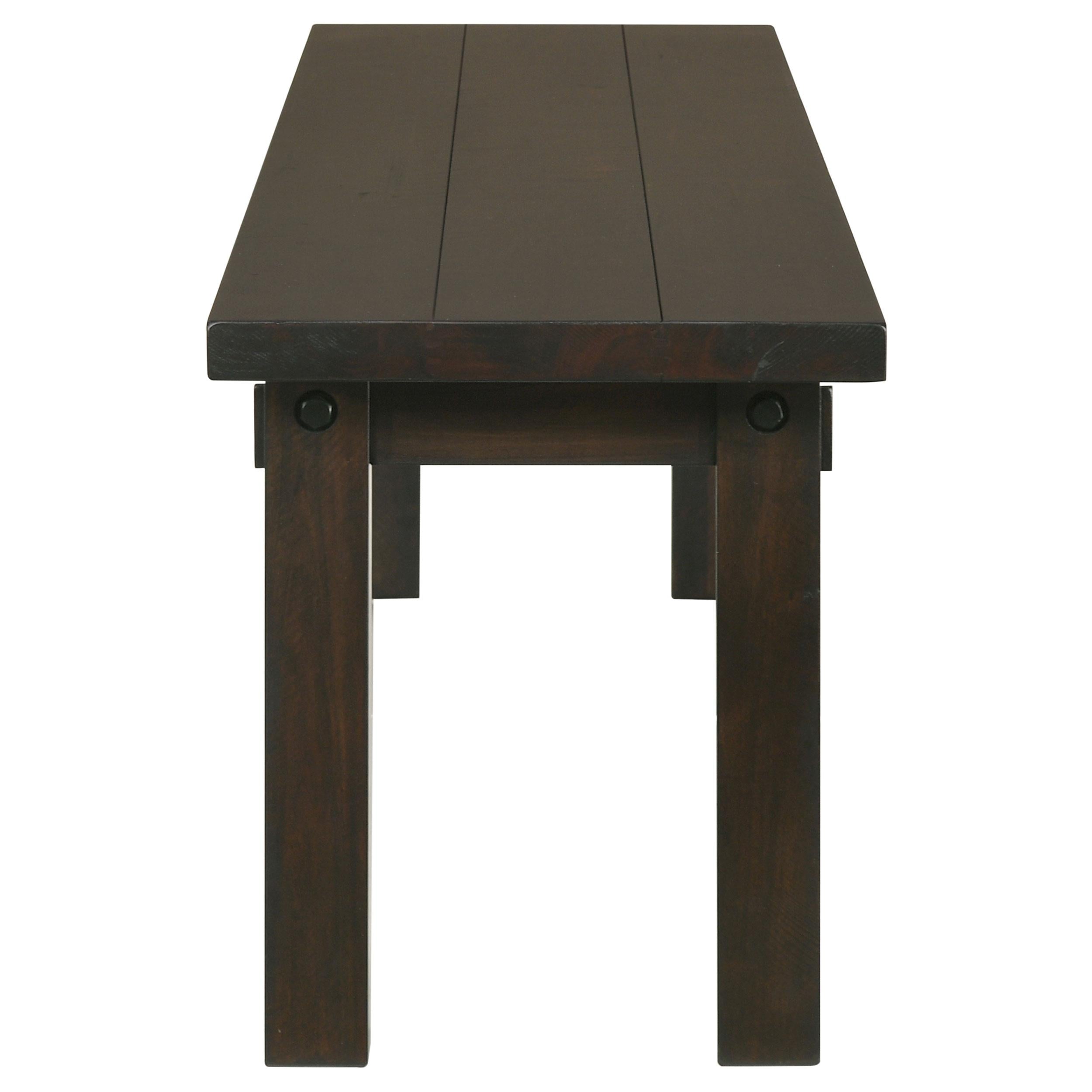 Calandra Wood Dining Bench Vintage Java