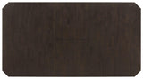 Mesa de comedor extensible Prentiss de 78 pulgadas, color capuchino