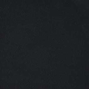 Silla de comedor giratoria tapizada en cuero sintético Arika, color negro