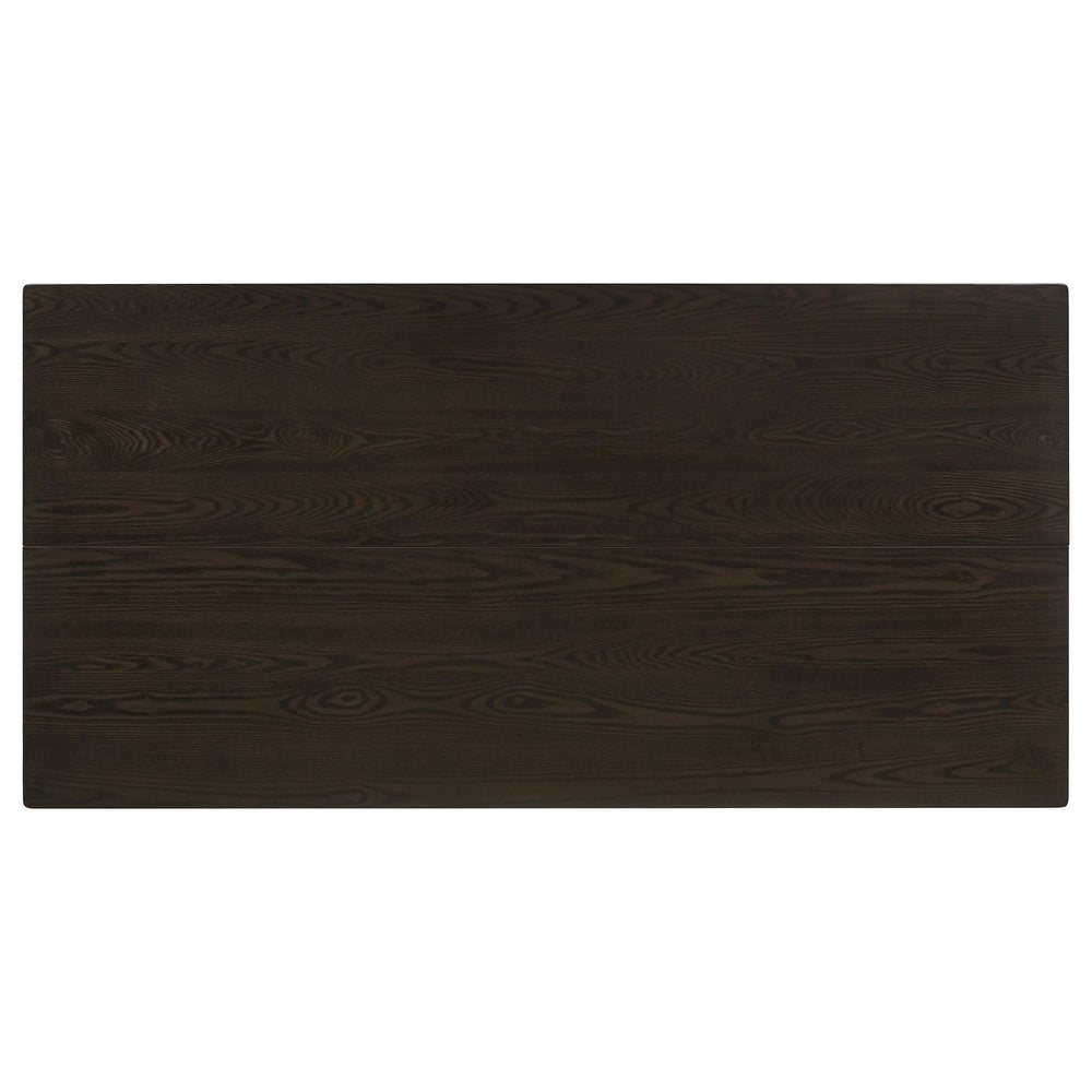 Juego de comedor rectangular de 5 piezas Gabriel, altura de mostrador, color capuchino