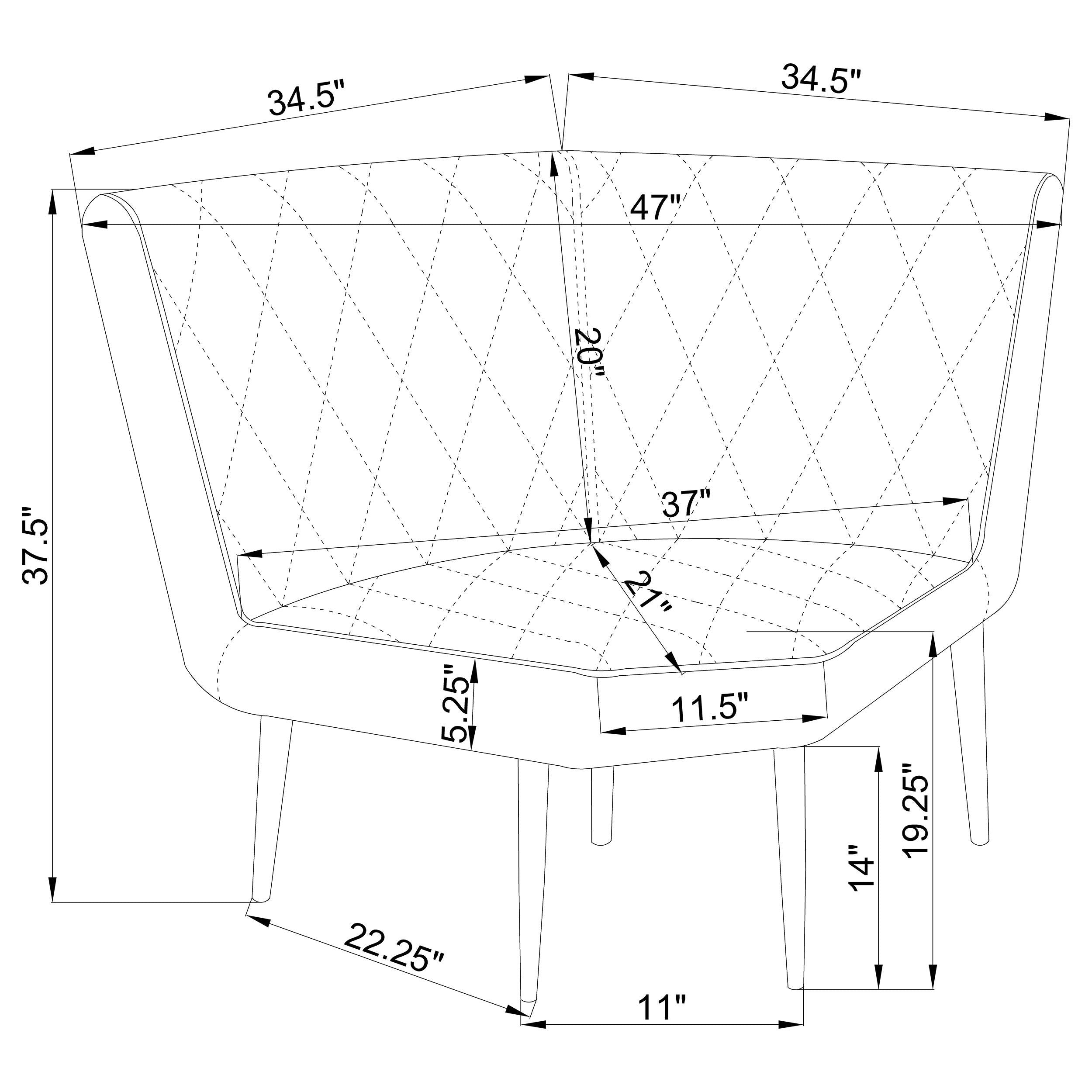 Moxee 4-piece Square Dining Set Espresso and Grey
