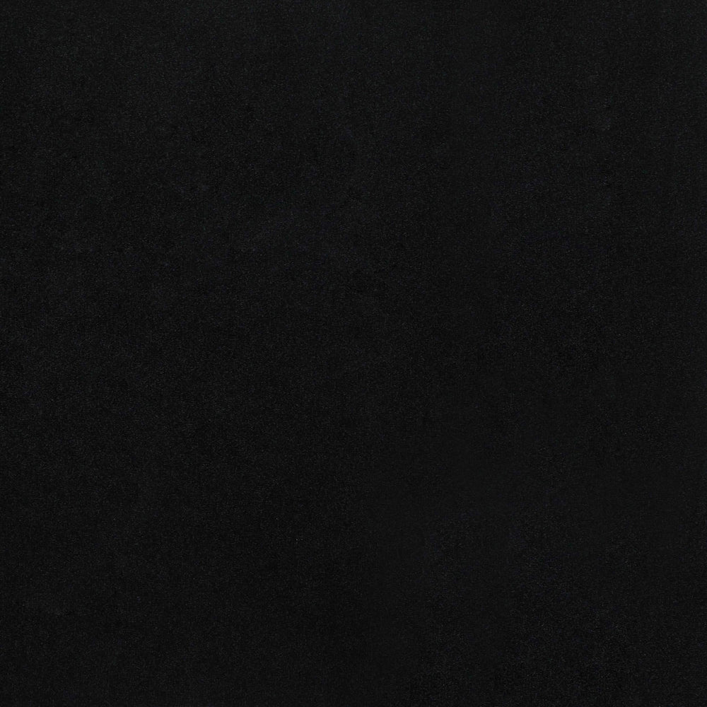 Silla de mostrador Lindsey tapizada en terciopelo negro (juego de 2)