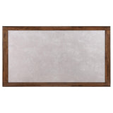 Juego de mesa de comedor rectangular Sherwood de 5 piezas, color marrón