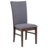 Juego de mesa de comedor rectangular Sherwood de 7 piezas, color marrón