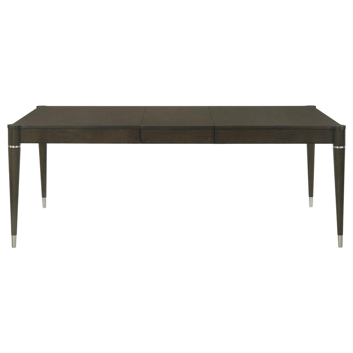 Juego de comedor rectangular Reseda de 7 piezas en marrón ceniza