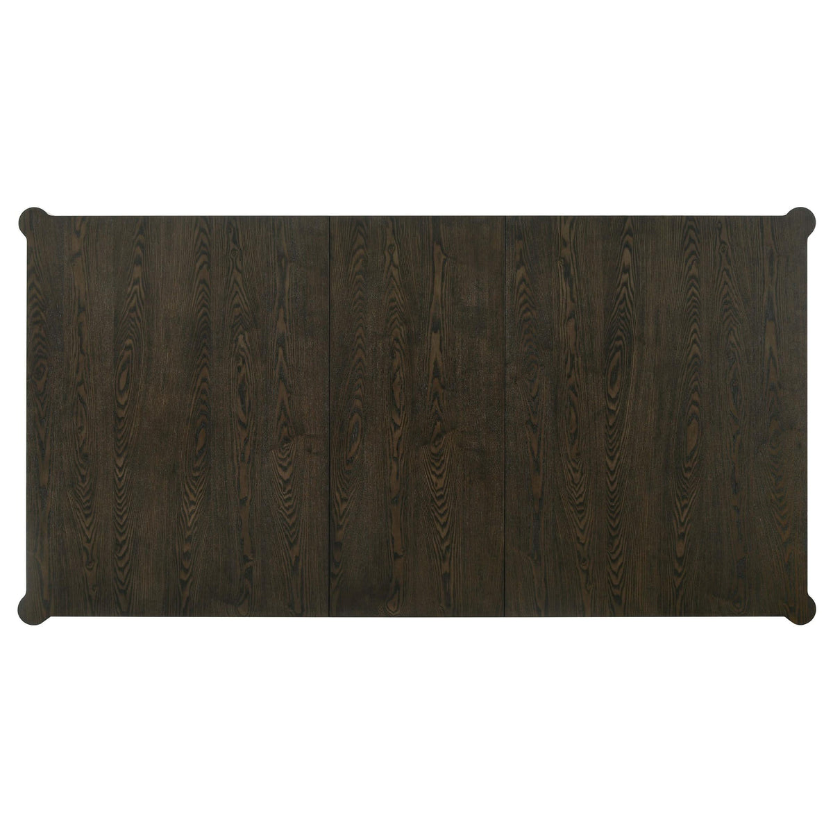 Juego de comedor rectangular Reseda de 7 piezas en marrón ceniza