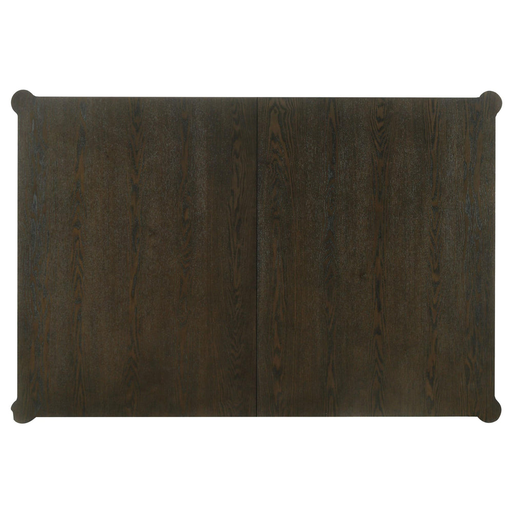 Reseda 81-inch Extension Leaf Dining Table Ash Brown