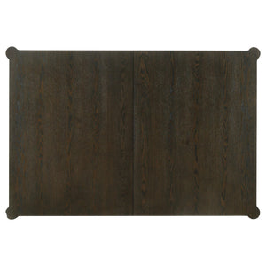 Reseda 81-inch Extension Leaf Dining Table Ash Brown