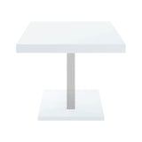 Brooklyn Rectangular 63-inch Dining Table White High Gloss