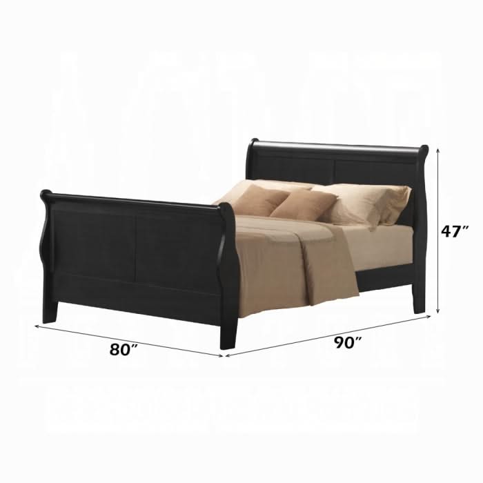 Louis Philippe III EK Bed