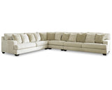 Rawcliffe 4-Piece Sectional with Ottoman