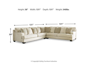 Rawcliffe 5-Piece Sectional