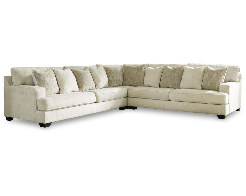 Rawcliffe 3-Piece Sectional with Ottoman