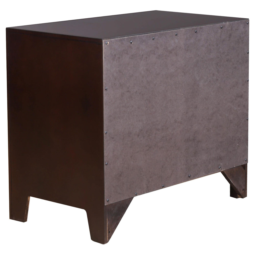 Juego de dormitorio Phoenix de 4 piezas Eastern King Cappuccino