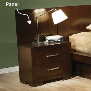 Paneles de cama Jessica Wood Capuchino
