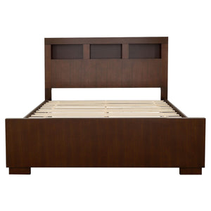 Juego de dormitorio Jessica de 4 piezas Eastern King Cappuccino