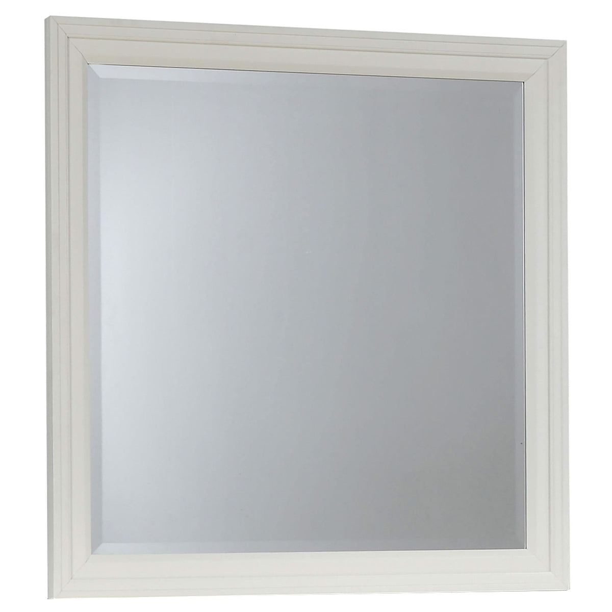 Juego de dormitorio Sandy Beach California King de 5 piezas en color blanco crema