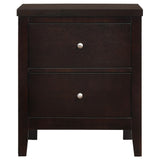 Juego de dormitorio completo Carlton de 5 piezas Cappuccino