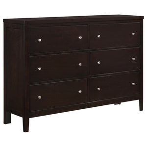 Juego de dormitorio completo Carlton de 5 piezas Cappuccino