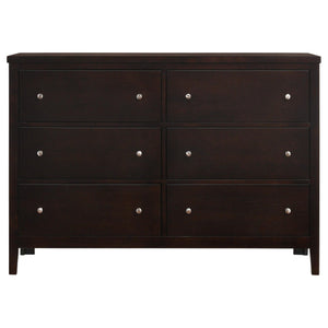 Juego de dormitorio completo Carlton de 5 piezas Cappuccino