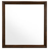 Juego de dormitorio completo de 5 piezas Louis Philippe Cappuccino