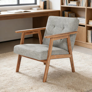 Accent Chair (Light Gray)