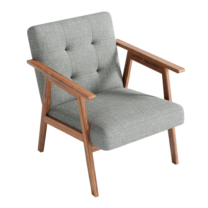 Accent Chair (Light Gray)