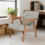 Accent Chair (Light Gray)