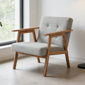 Accent Chair (Light Gray)