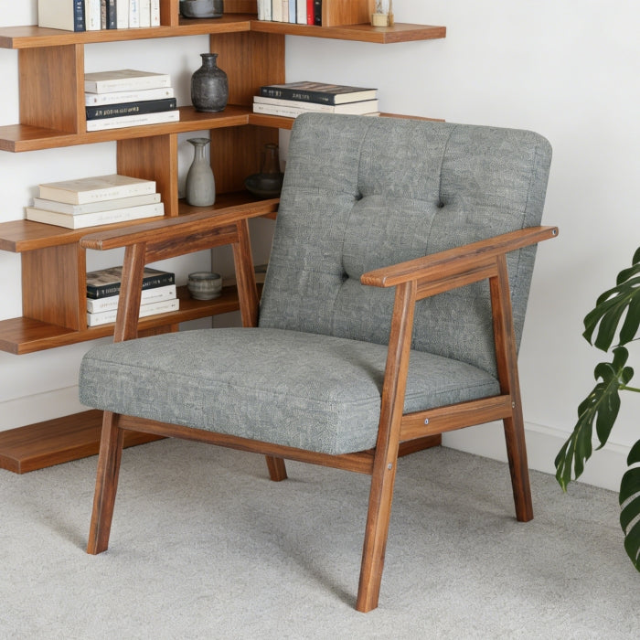 Accent Chair (Light Gray)